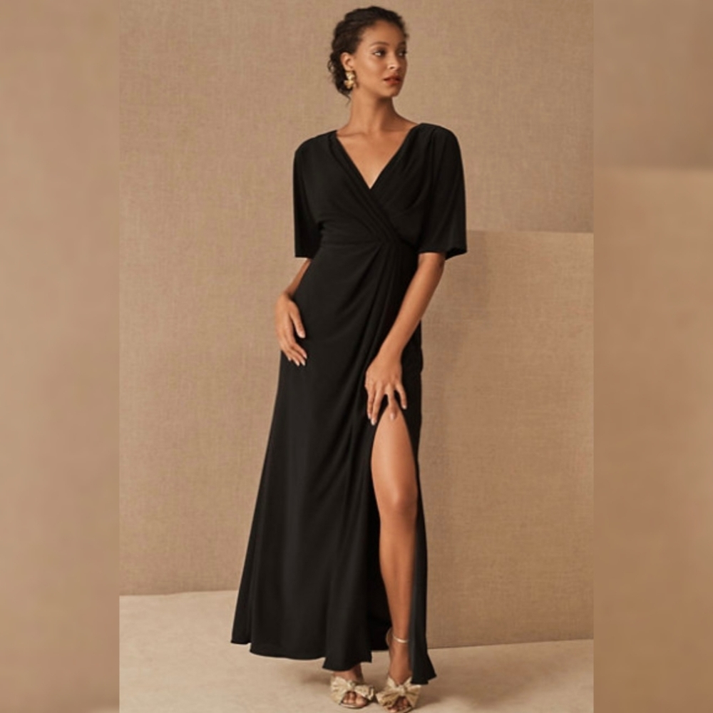 NWOT BHLDN Thornton Dress, Black, Size 4